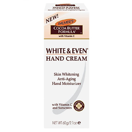 Kem Dưỡng Trắng Da Tay PALMER'S White and Even Age Spot Hand Cream - 4519 (60g)