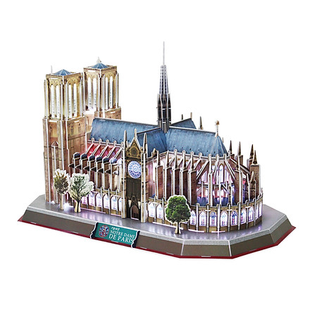 Mô Hình 3D - Notre Dame De Paris (LED) - L173H