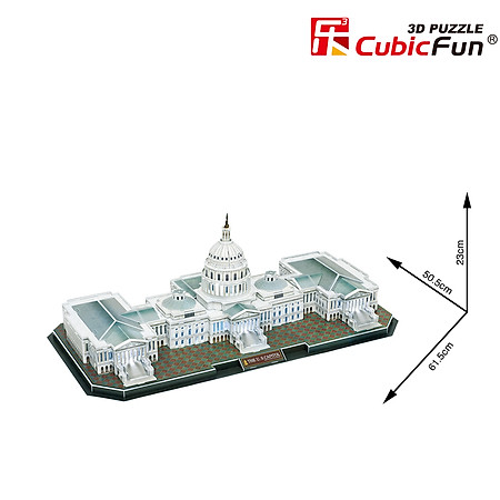Mô Hình Giấy Cubic Fun: Capitol Led [L193h]