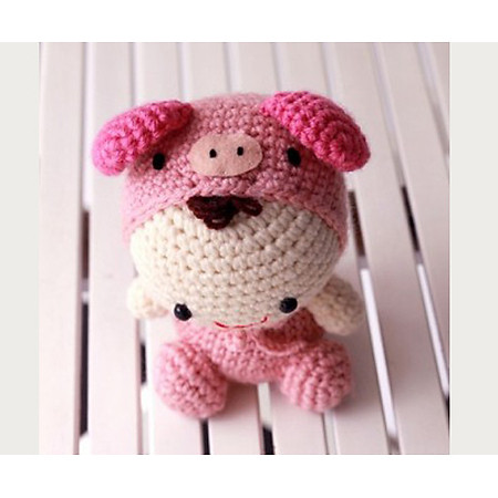 Heo Ủn Ỉn Grunting Pig WT-031PIK-M Bobicraft (16 cm x 10 cm x 9 cm)