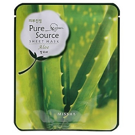 Mặt Nạ Giấy Lô Hội Missha Aloe Pure Source Sheet Mask - E1456