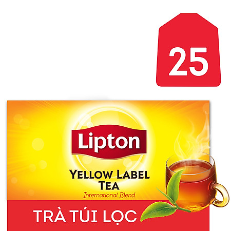 Trà Lipton Nhãn Vàng 25 Túi/ Hộp - 64021197