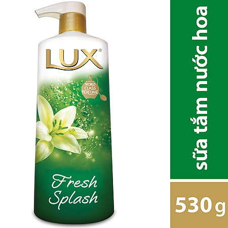 Sữa Tắm Lux Fresh Splash Xanh 21087012 (530g)