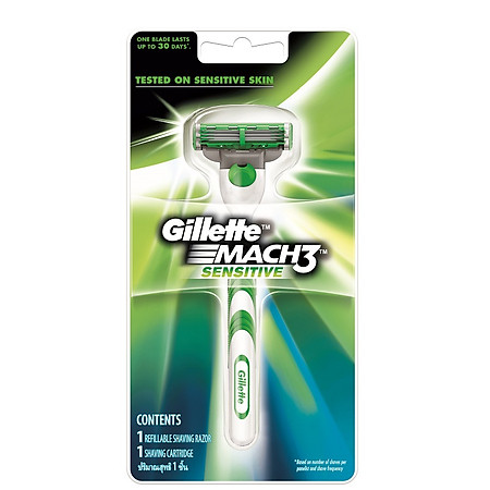 Dao Cạo Gillette Mach3 Sensitive