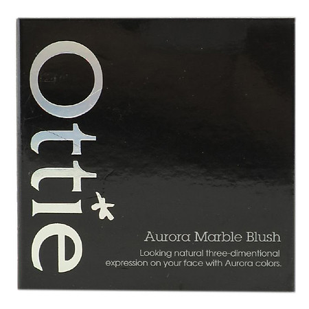 Phấn Má Hồng Cẩm Thạch Ottie Marble Blusher (8g)