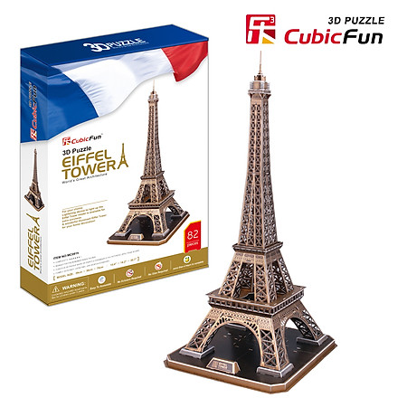 Mô Hình Giấy Cubic Fun: Tháp Eiffel [MC091h]