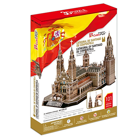 Mô Hình Giấy Cubic Fun: Cathedral of Santiago de Compostela [MC184h]