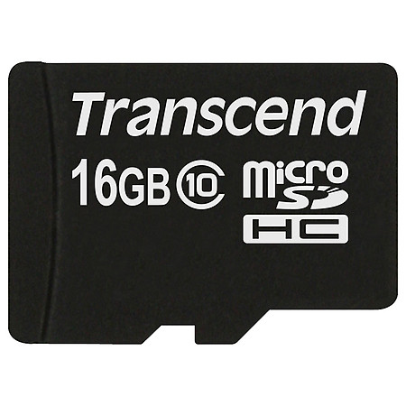 Thẻ Nhớ Micro SD Transcend 16GB Class 10