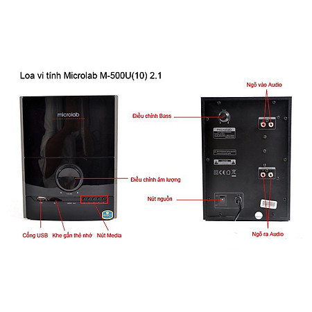 Loa Microlab M 500U 2.1