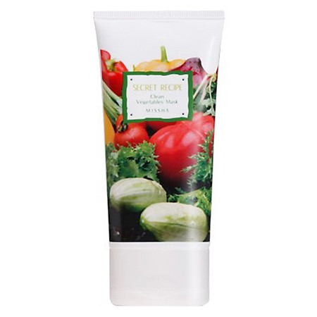 Mặt Nạ Dưỡng Rau Củ MISSHA Secret Recipe Clean Vegetables Mask - M1015