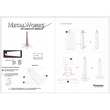 Metal Works - Tượng Đài Washington MMS036