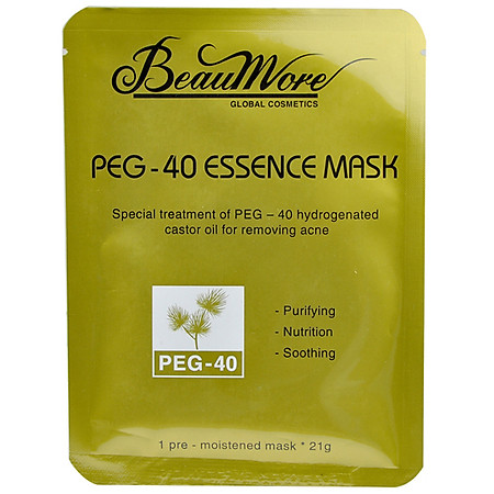 "Mặt Nạ Beaumore – New (Collagen, HA, Peg-40, Pearl)"