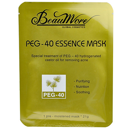 "Combo 24 Miếng Dán Mụn Beaumore + 4 Miếng Mặt Nạ Beaumore – New (Collagen, HA, Peg-40, Pearl)"