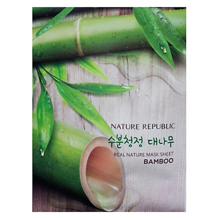 Mặt Nạ Đắp Chiết Xuất Tre Nature Republic Real Nature Bamboo Mask Sheet