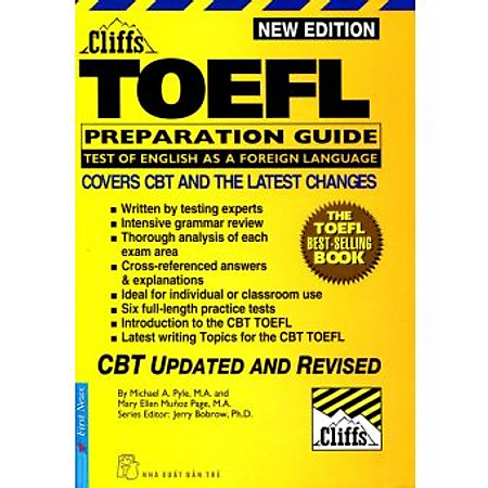 New Cliffs Toefl Guide 2001 - 2002 (Tái Bản) - Kèm CD