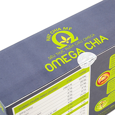 Thực Phẩm Chức Năng Omega Chia (Hộp 10 gói x 15g) - 205746