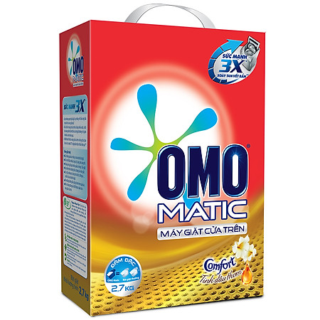 "Hộp Bột Giặt OMO Matic Hương Comfort (2,7kg) - 21159689"