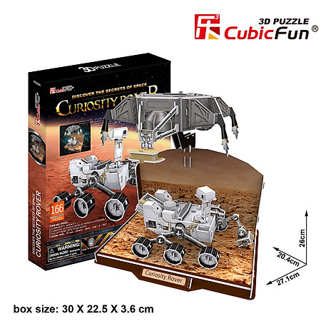 Mô Hình Giấy Cubic Fun: Curiosity Rover [P652h]