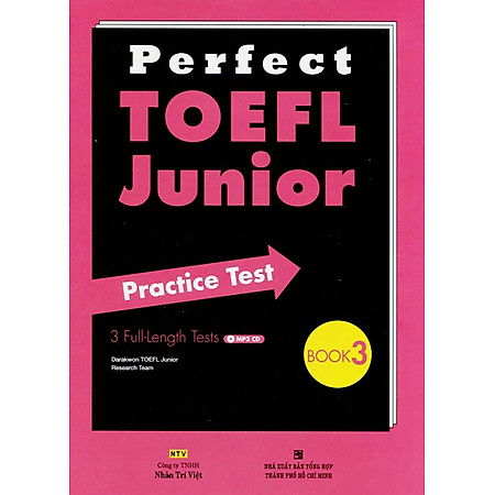 Perfect Toefl Junior  Book 3(Kèm CD)