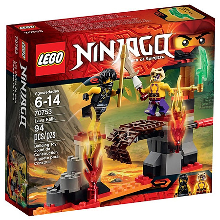 Mô Hình LEGO Ninjago - Thác Nham Thạch 70753