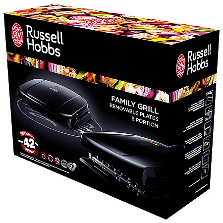 Vỉ Nướng Điện Russell Hobbs Family Removable Plates Grill 20840-56