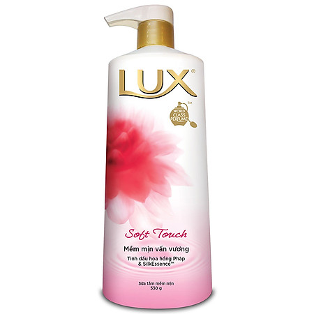 Sữa Tắm Lux Soft Touch Hồng 21087016 (530g)