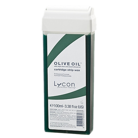 Sáp Mềm Tẩy Lông Dạng Lăn LYCON Strip Wax Cartridge Olive Oil - Hương Ô Liu (100ml)
