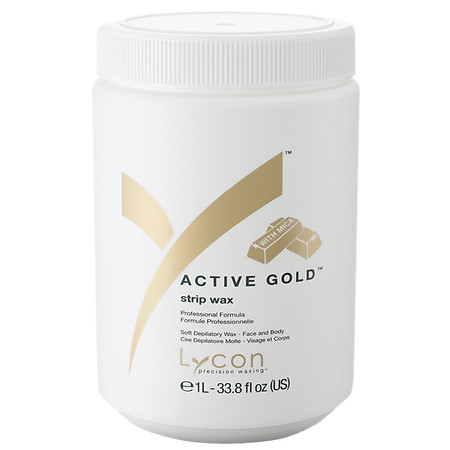 Sáp Mềm Tẩy Lông Kim Sa LYCON Strip Wax Active Gold™ (1L)