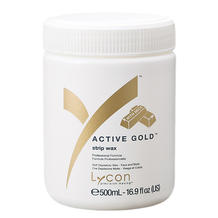 Sáp Mềm Tẩy Lông Kim Sa LYCON Strip Wax Active Gold™ (500ml)
