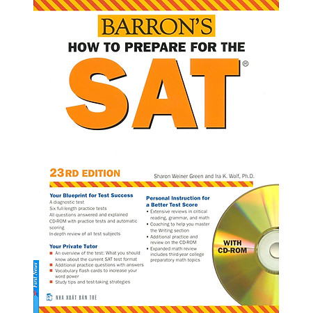 Barron's SAT - 23RD Edition (Kèm 1 CD)