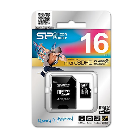 Thẻ Nhớ Silicon Power SDHC Class 10 16GB