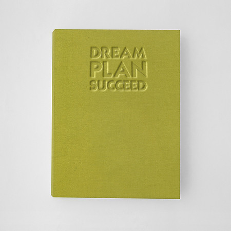 Weekly Diaries - Bìa Vải Đóng Chữ ″Dream Plan Succeed″ 196 Trang (Có Lời Hay Ý Đẹp) TK5