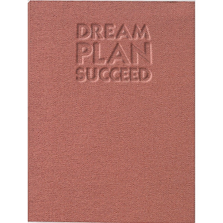 Weekly Diaries - Sổ Kế Hoạch Bìa Vải Đóng Chữ ″Dream Plan Succeed″ 196 Trang (Có Lời Hay Ý Đẹp) TK4