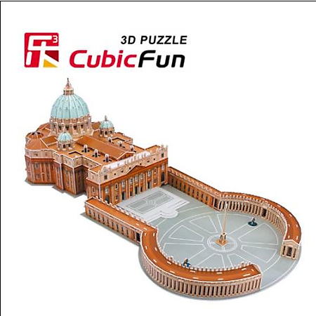 Mô Hình Giấy Cubic Fun: St. Peter's Basilica - Vatican [MC092h]