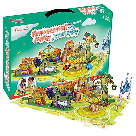 Mô Hình 3D CubicFun – Amusement Park Journey K1002h