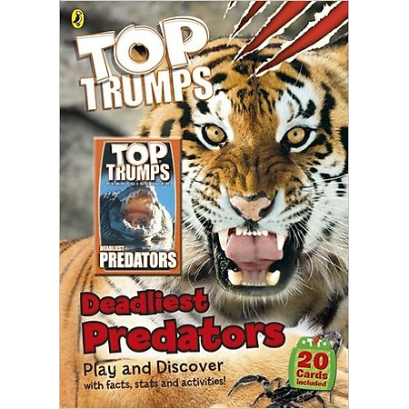 Top Trumps: Deadliest Predators (Paperback)