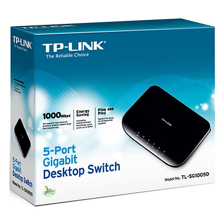 TP-LINK TL-SG1005D - Switch 5 Cổng Gigabit Desktop