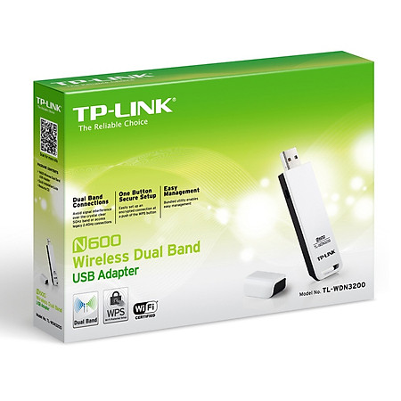 TP-LINK TL-WDN3200 - USB Wifi Hai Băng Tầng N600