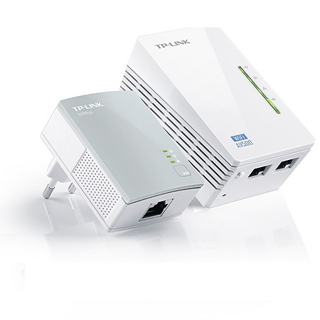 TP-LINK TL-WPA4220KIT - Bộ Mở Rộng Internet Qua Đường Dây Điện AV500 Hỗ Trợ WiFi Tốc Độ 300Mbps