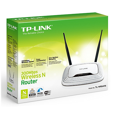 TP-LINK TL-WR841N - Router Wifi chuẩn N Tốc Độ 300Mbps