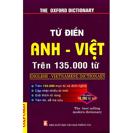 Từ Điển Anh - Việt Trên 135000 Từ