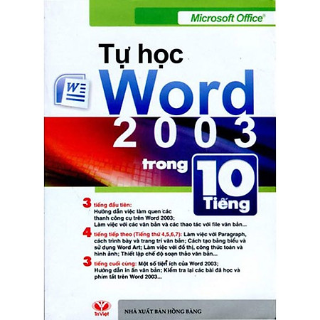 Tự Học Word 2003 Trong 10 Tiếng