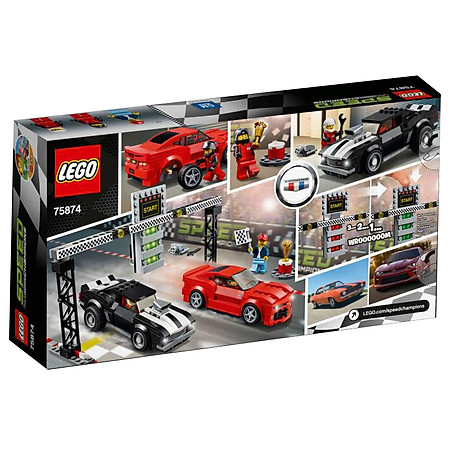 Mô Hình Lego Speed Champions - Xe Đua Chevrolet Camaro Drag Race 75874 (445  Mảnh Ghép) - Giá 1.559.000Đ Tại Tiki.Vn