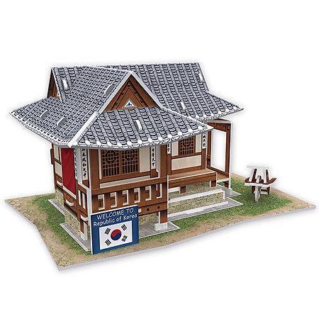 Mô hình 3D CubicFun – Traditional Residence W3157h