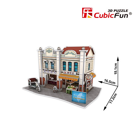 Mô hình 3D CubicFun – Nantun Old Street W3164h