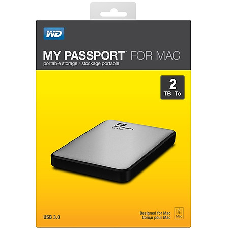 Ổ Cứng Di Động WD My Passport for Mac 2TB