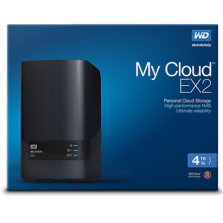 Ổ Cứng Mạng WD My Cloud EX2 4TB Charcoal Multi-CiTy Asia