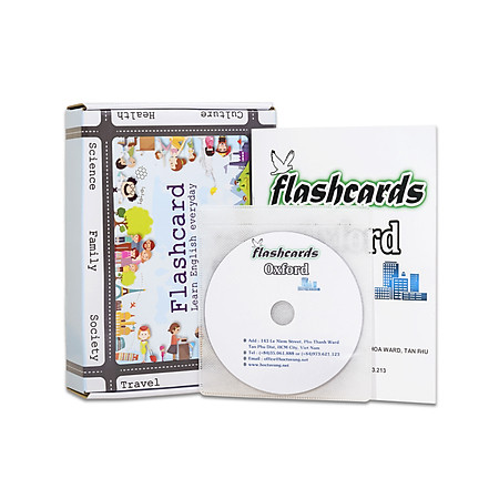 Combo Flashcard TOEIC High Quality Kèm DVD (Z03BD)
