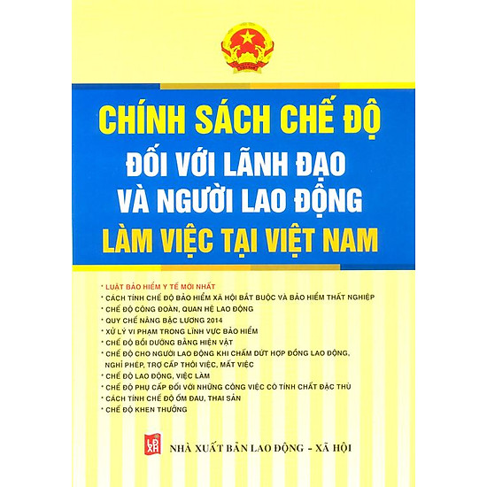 Chính Sách Chế Độ Đối Với Lãnh Đạo Và Người Lao Động Làm Việc Tại Việt Nam