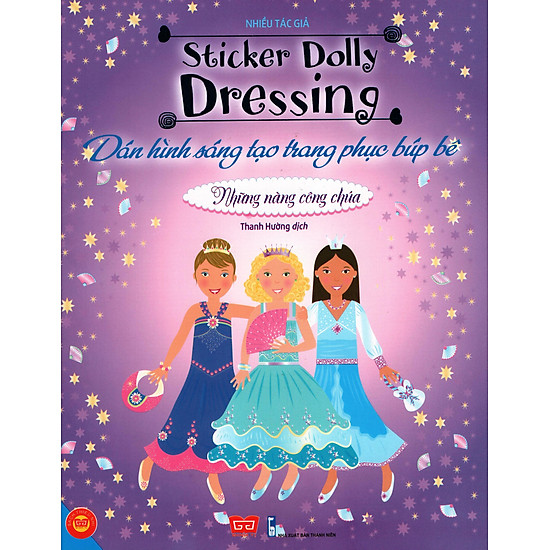 Sticker Dolly Dressing - Dán Hình Sáng Tạo Trang Phục Búp Bê - Những Nàng Công Chúa